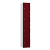 Shield SGL GL24 4-Door Locker - Arctic White Maroon