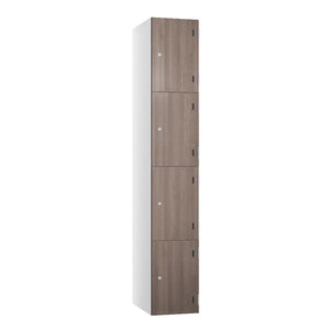 Shield SGL GL24 4-Door Locker - Arctic White Nordic Acacie