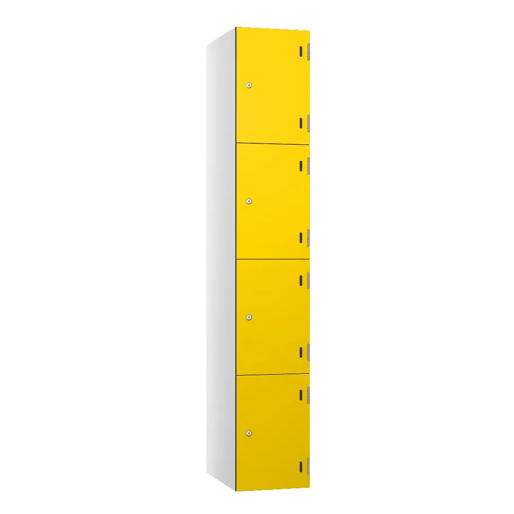 Shield SGL GL24 4-Door Locker - Arctic White & Divine Yellow