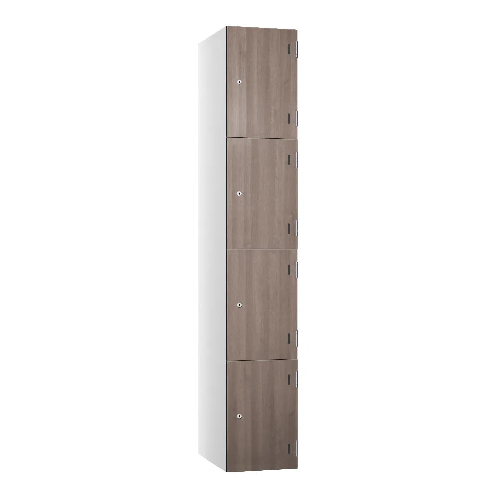 Shield SGL GL24 4-Door Locker - Arctic White & Nordic Acacie