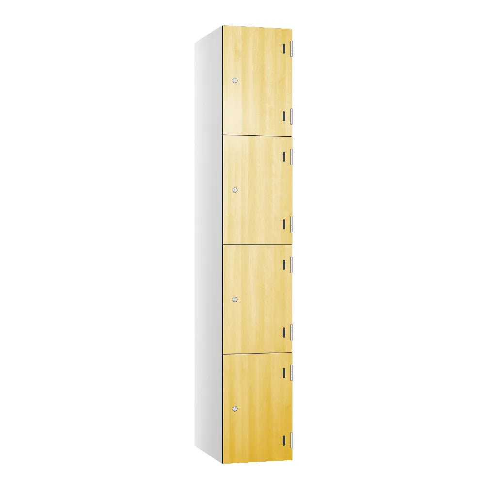 Shield SGL GL24 4-Door Locker - Arctic White & Primeval Oak