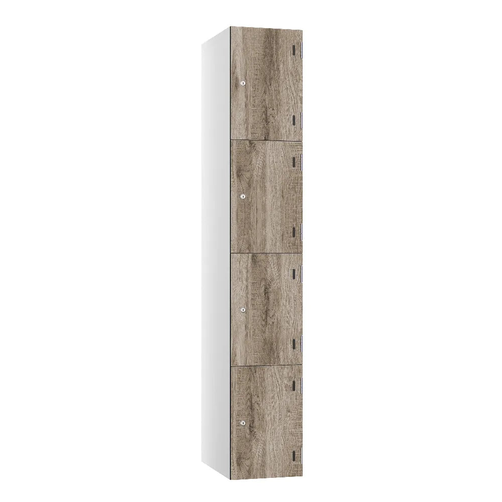 Shield SGL GL24 4-Door Locker - Arctic White & Rovere Baldolino