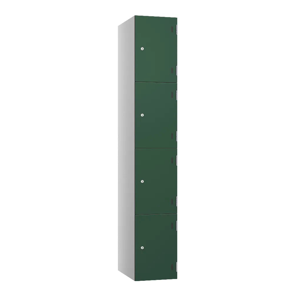 Shield SGL GL24 4-Door Locker - Pearl Silver & Dark Green