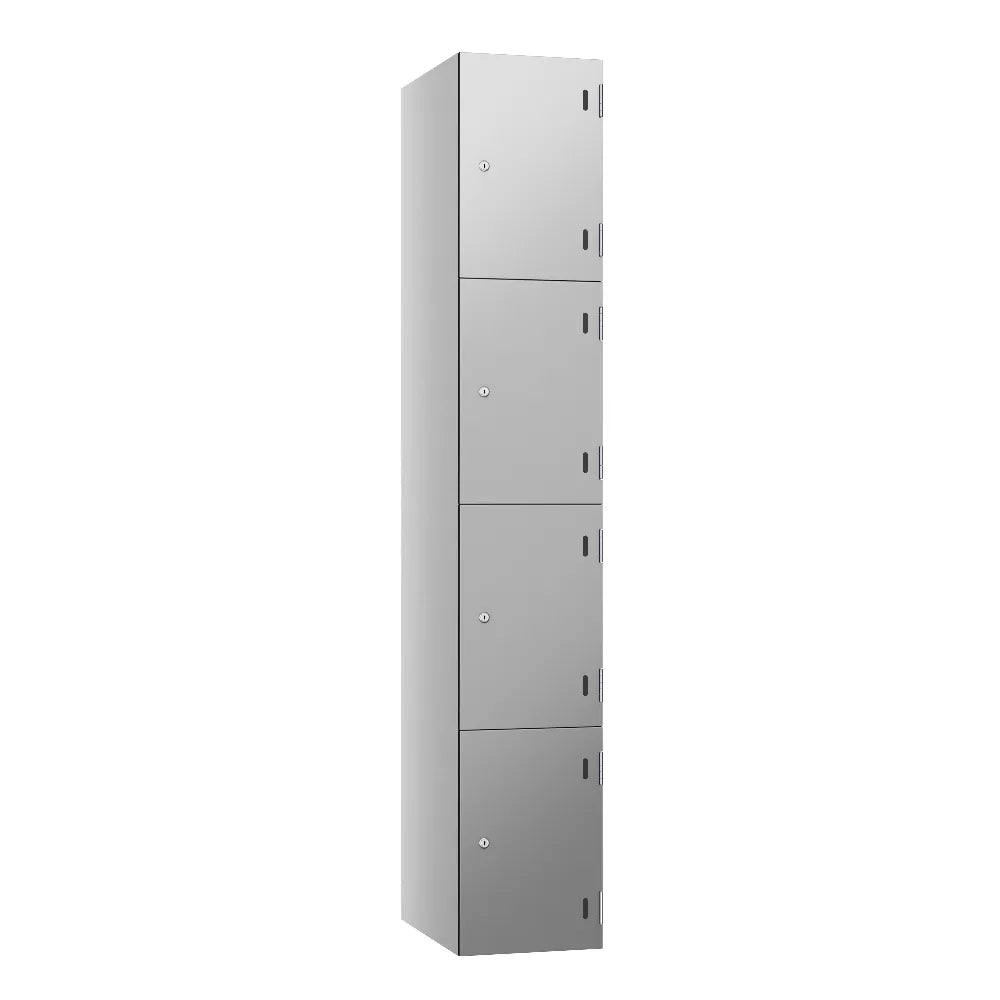 Shield SGL GL24 4-Door Locker - Pearl Silver & Silver