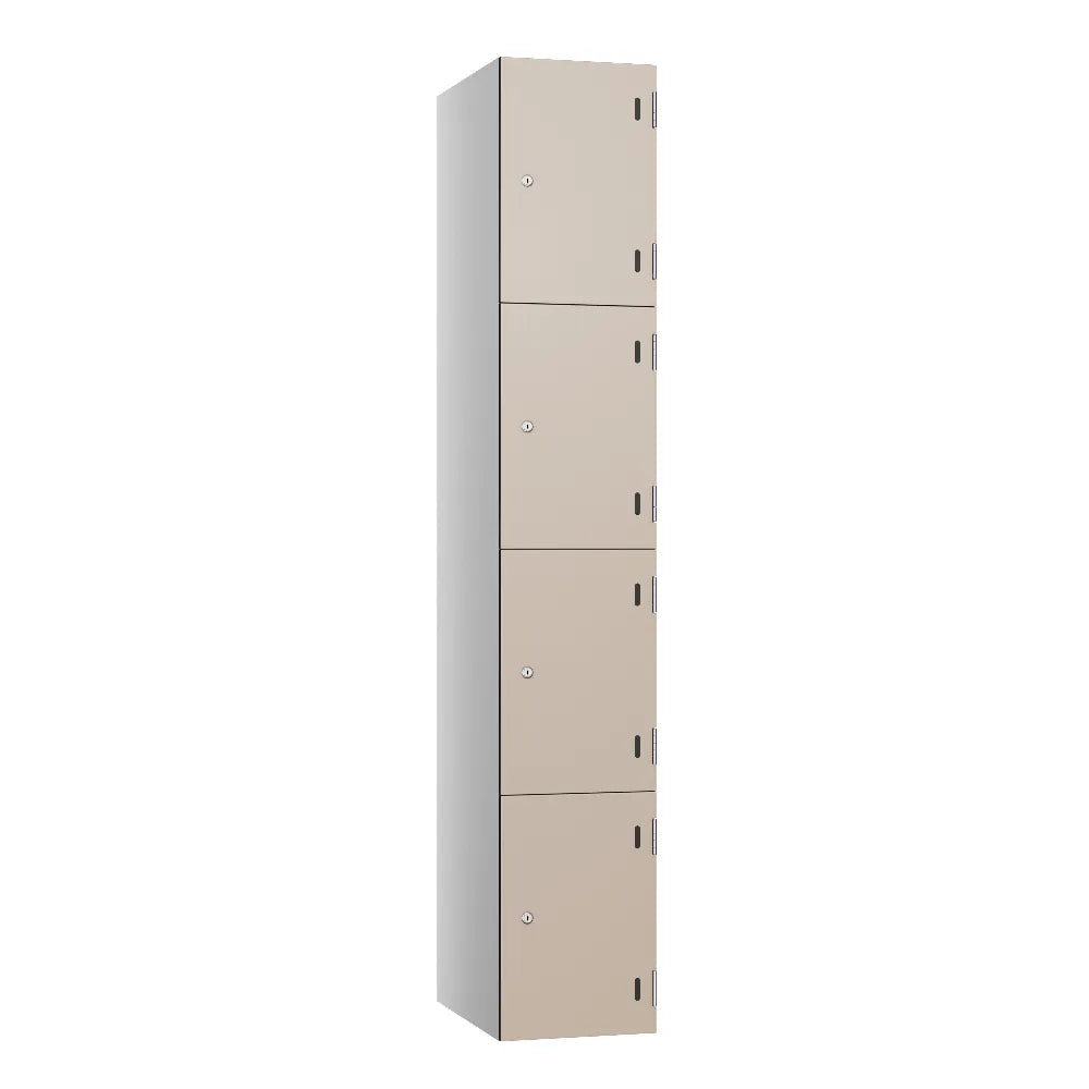 Shield SGL GL24 4-Door Locker - Pearl Silver & Sheer