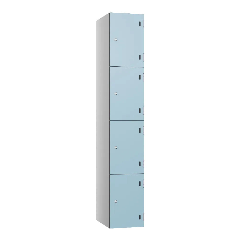 Shield SGL GL24 4-Door Locker - Pearl Silver & Sky Grey