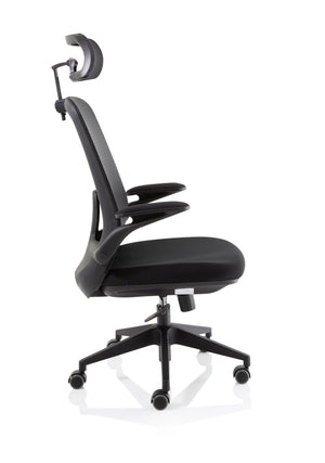 Sigma Executive Mesh Chair With Folding Arms OP000320 10