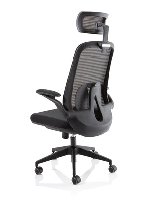 Sigma Executive Mesh Chair With Folding Arms OP000320 7