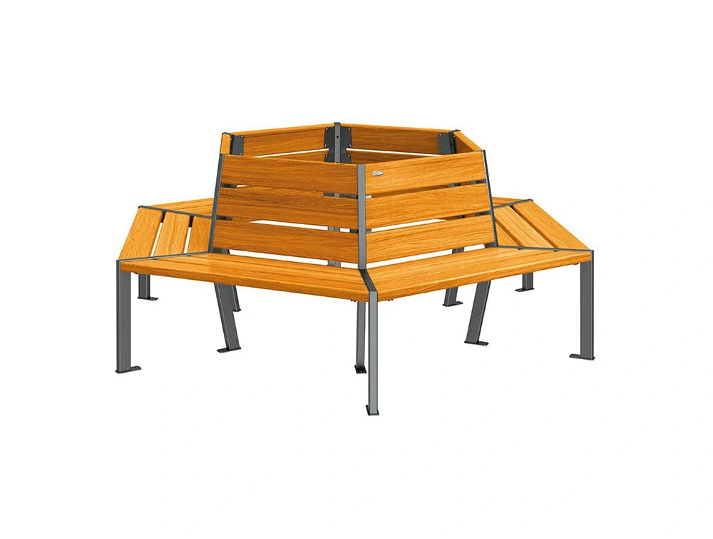 Silaos Outdoor Tree Bench