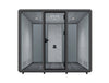 Silentium 4-Person Meeting Pod in Slate Grey