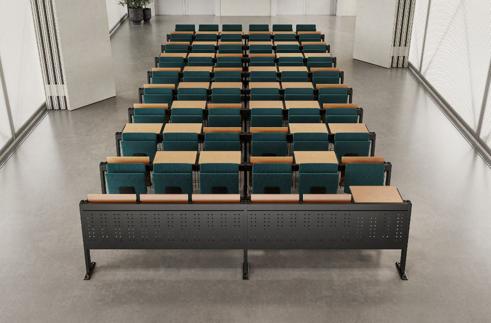 Simpson Auditorium Seating with Indoor Plant in Wide Space Setting