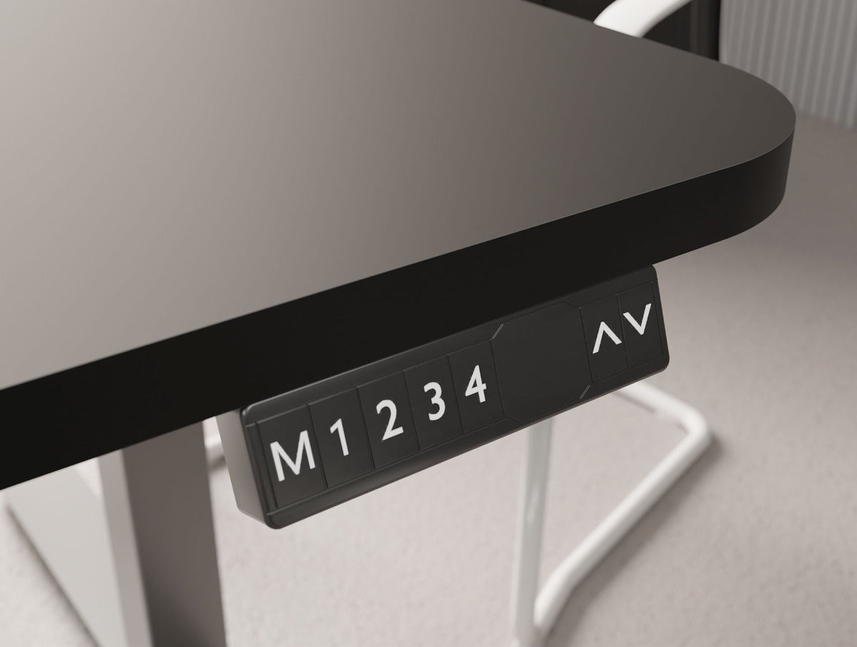 Smart Office Workstation Motorised Desk Memory Preset Keypad