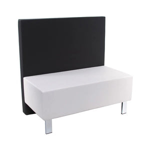 Snake Rectangular Seater With Backrest  1500 Mm Wide 3