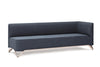 Softbox 2 Seat Sofa With Armrest And Wall   Model 21W 10