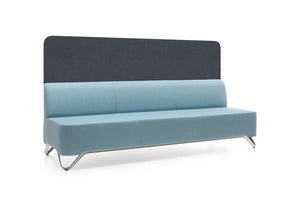 Softbox 2 Seat Sofa Without Arms With Wall   Model 2Bw 12