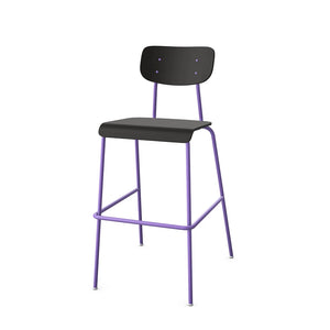 Solo Stool With Plyform Seat And Back 4