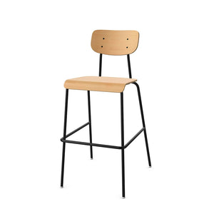 Solo Stool With Plyform Seat And Back 6