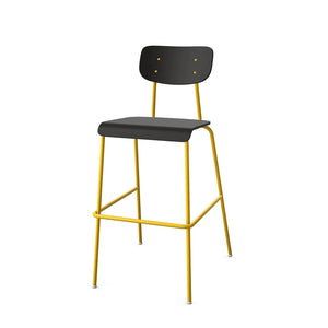 Solo Stool With Plyform Seat And Back 7