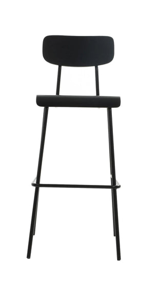 Solo Stool With Plyform Seat And Back
