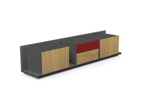 Soreno Credenza Storage Unit Set Of 3