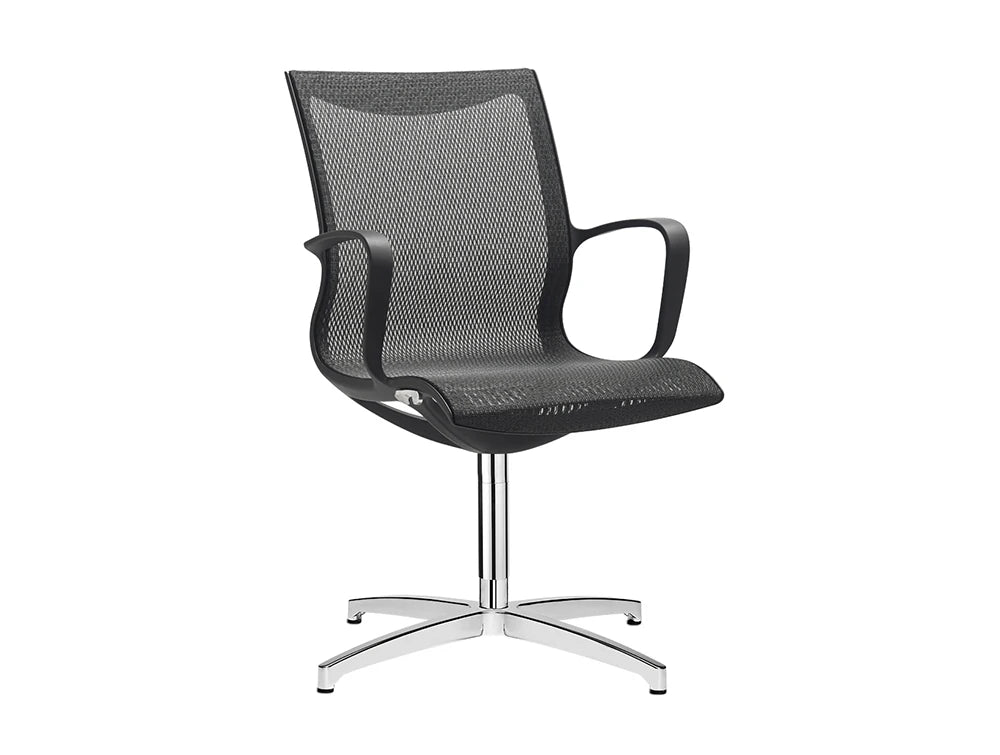 Soul Meeting Office Chair With 4 Star Base And Armrests 3