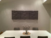 Soundtect Recycled Wave Wall Acoustic Panel In Grey Finish For Canteen And Breakout Room