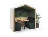 Spacestor Railway Carriage Wooden Framed Acoustic Meeting Pod