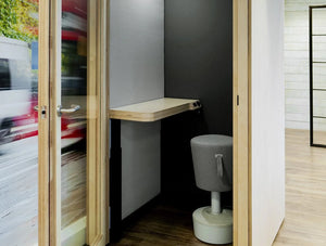 Spacestor Residence Max Working Pod 7 With Grey Stool