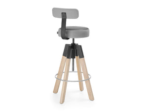 Spin 2 Bar Stool with Footrest 3