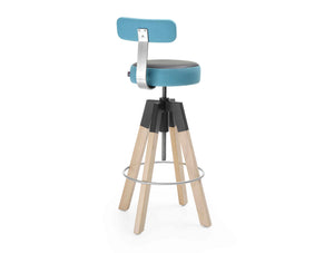 Spin 2 Bar Stool with Footrest 4