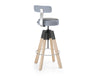 Spin 2 Bar Stool with Footrest 6