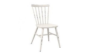 Spin Side Chair White Set 2