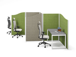 Sprint Eco Desk Mounted Curved Top 9
