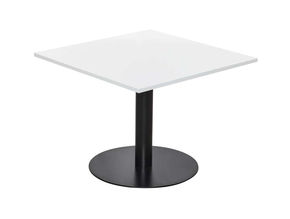 Square Dining Black Table 1000mm 3