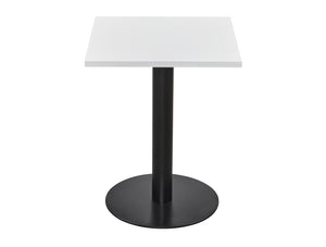 Square Dining Black Table 600mm 2