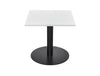 Square Dining Black Table 800mm 2
