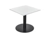 Square Dining Black Table 800mm 3