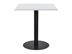 Square Poseur Black Table 1000mm 3