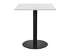 Square Poseur Black Table 1000mm 3