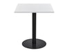 Square Poseur Black Table 1000mm 4