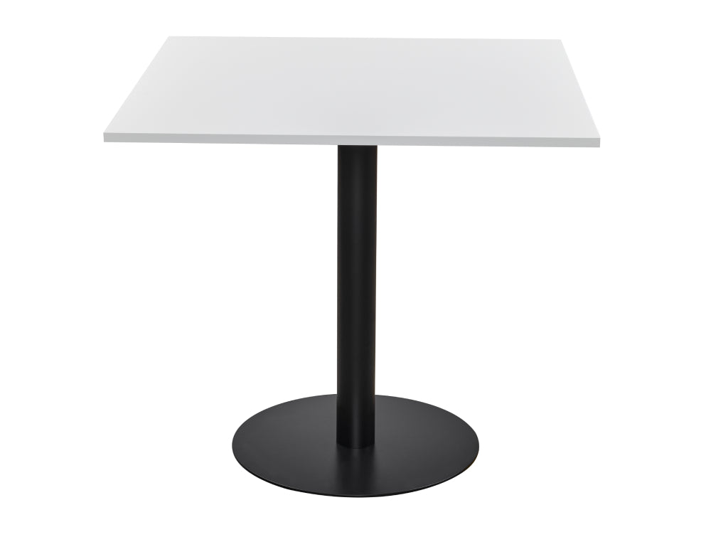 Square Poseur Black Table 1200mm 2