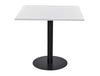 Square Poseur Black Table 1200mm 2