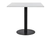 Square Poseur Black Table 1200mm 3