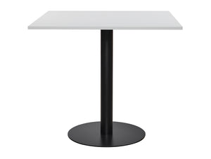 Square Poseur Black Table 1200mm 3