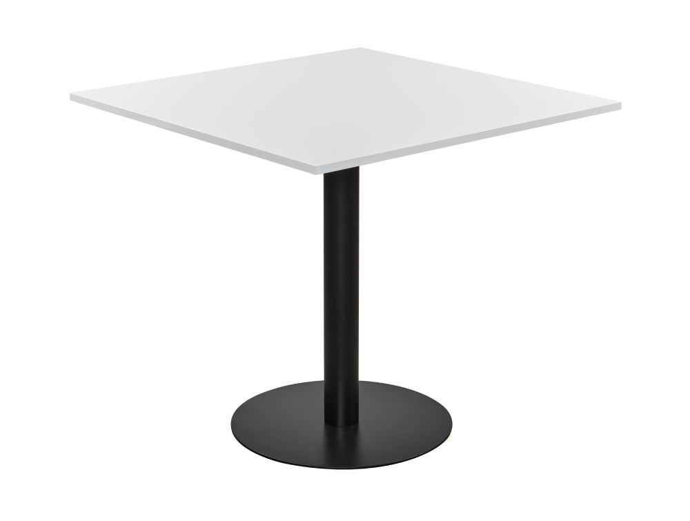 Square Poseur Black Table 1200mm 4