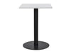 Square Poseur Black Table 800mm 3