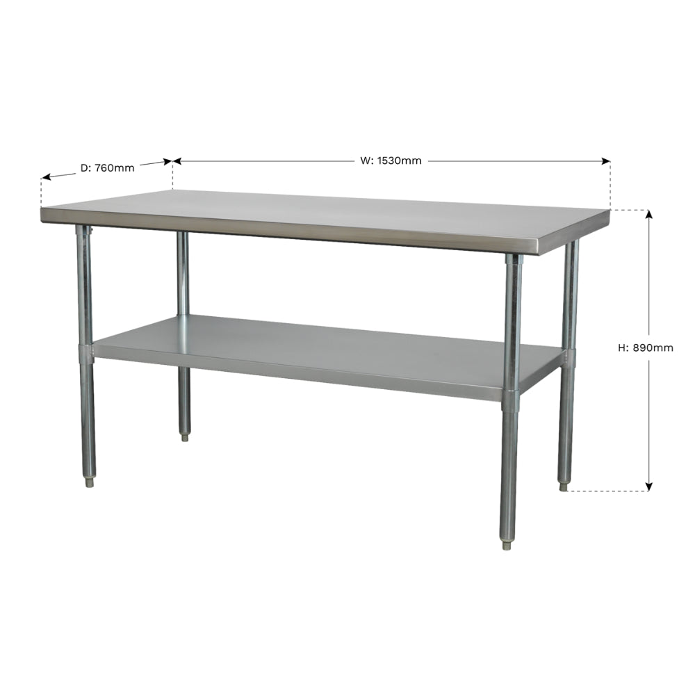 Stainless Steel Workbench 1.5m AP1560SS 2