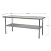 Stainless Steel Workbench 1.8m AP1872SS 2