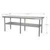 Stainless Steel Workbench 2.1m AP2184SS 2