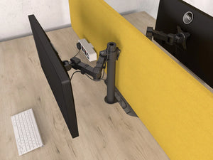 Stealth Double Monitor Arm 1
